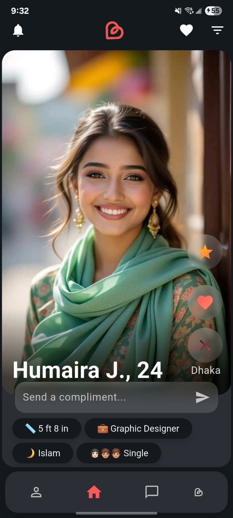 Bondhon Bangladeshi matrimony app screenshot